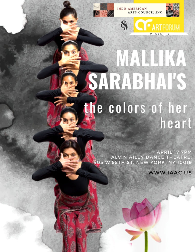 Mallika Sarabhai's the colors of her heart