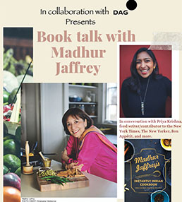 Book talk with Madhur Jaffrey